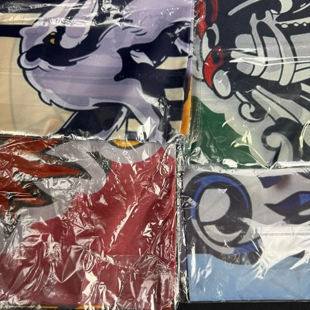 NEW Harry Potter Hogwarts Flags - Gryffindor, Hufflepuff, Ravenclaw, Slytherin - Picture 2 of 2